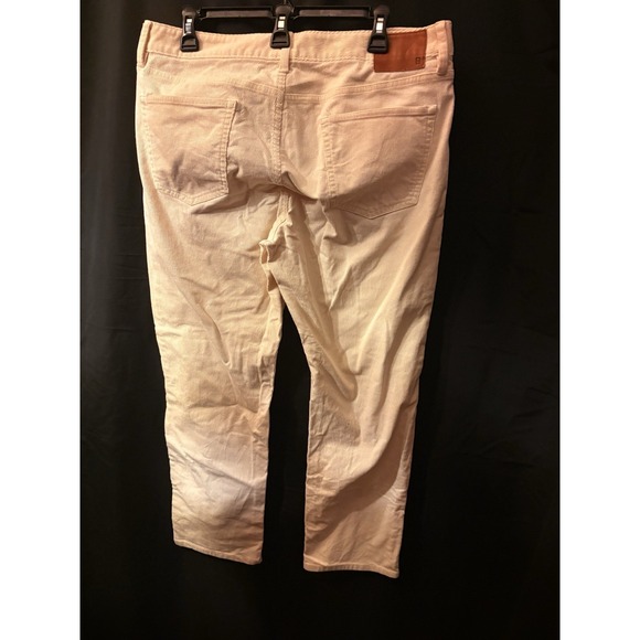 Bonobos Men's 34x28 Stretch Corduroy Pants • Slim Fit Beige Khaki Casual - Picture 4 of 10
